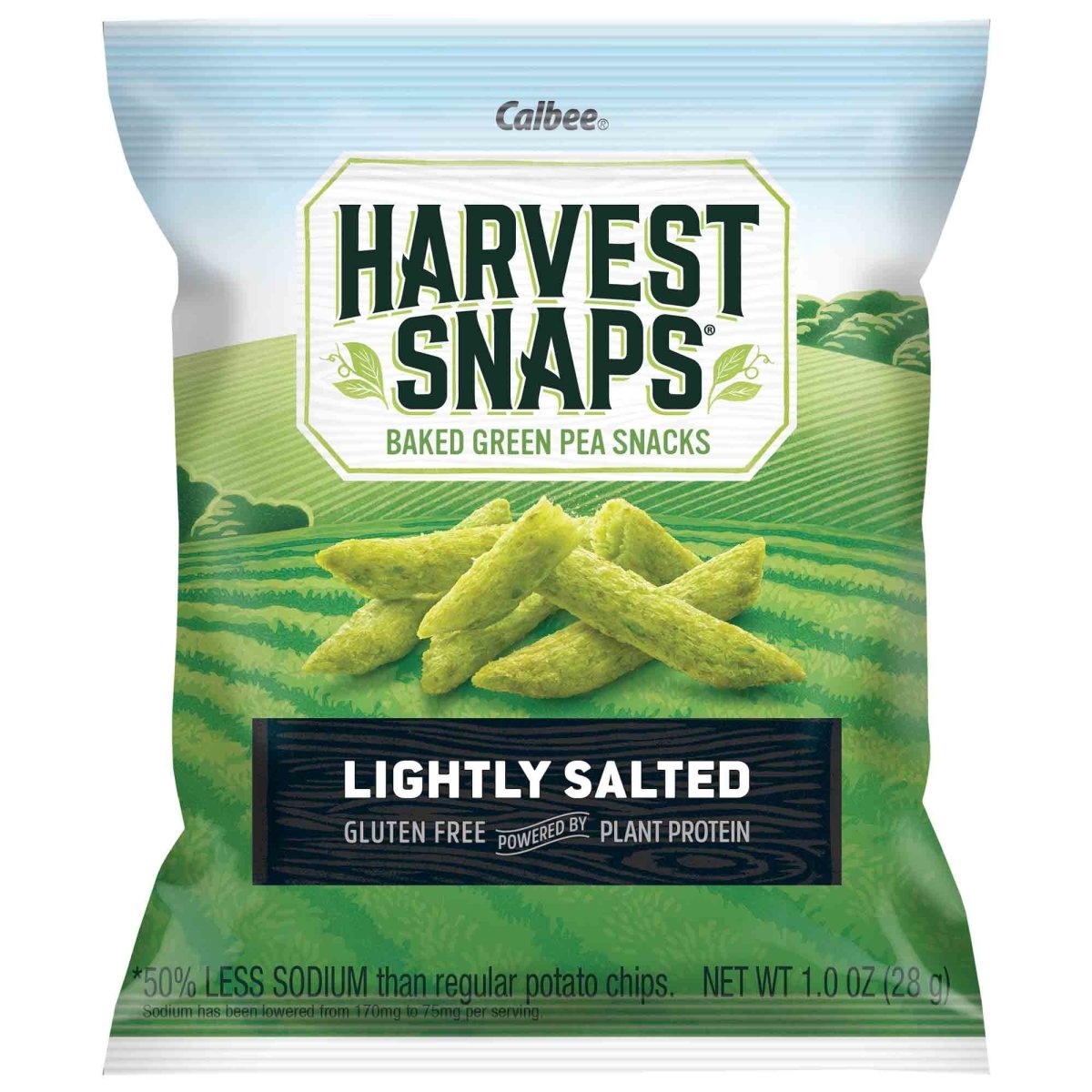 Single Serve Snack Crisps Lightly Salted - Calbee Harvest Snaps