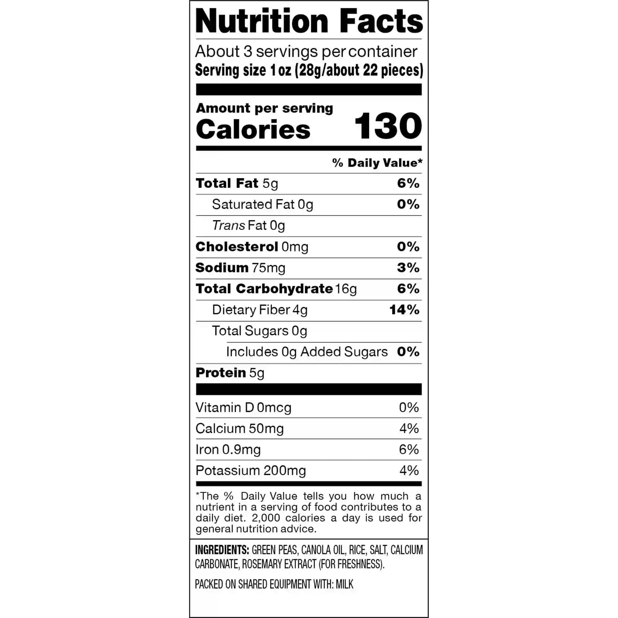 Snack Crisps Lightly Salted - Calbee Harvest Snaps