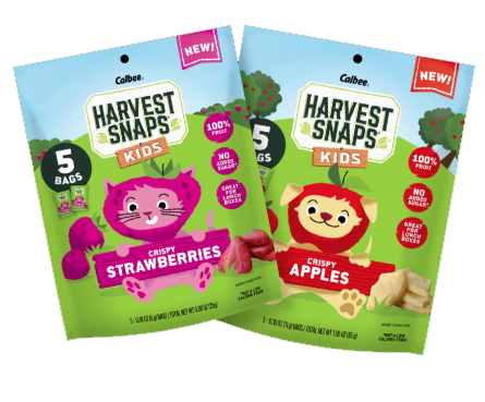 KIDS CRISPY FRUIT SNACKS bags