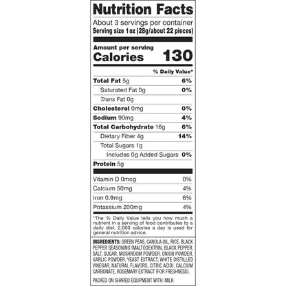 Snack Crisps Black Pepper - Calbee Harvest Snaps