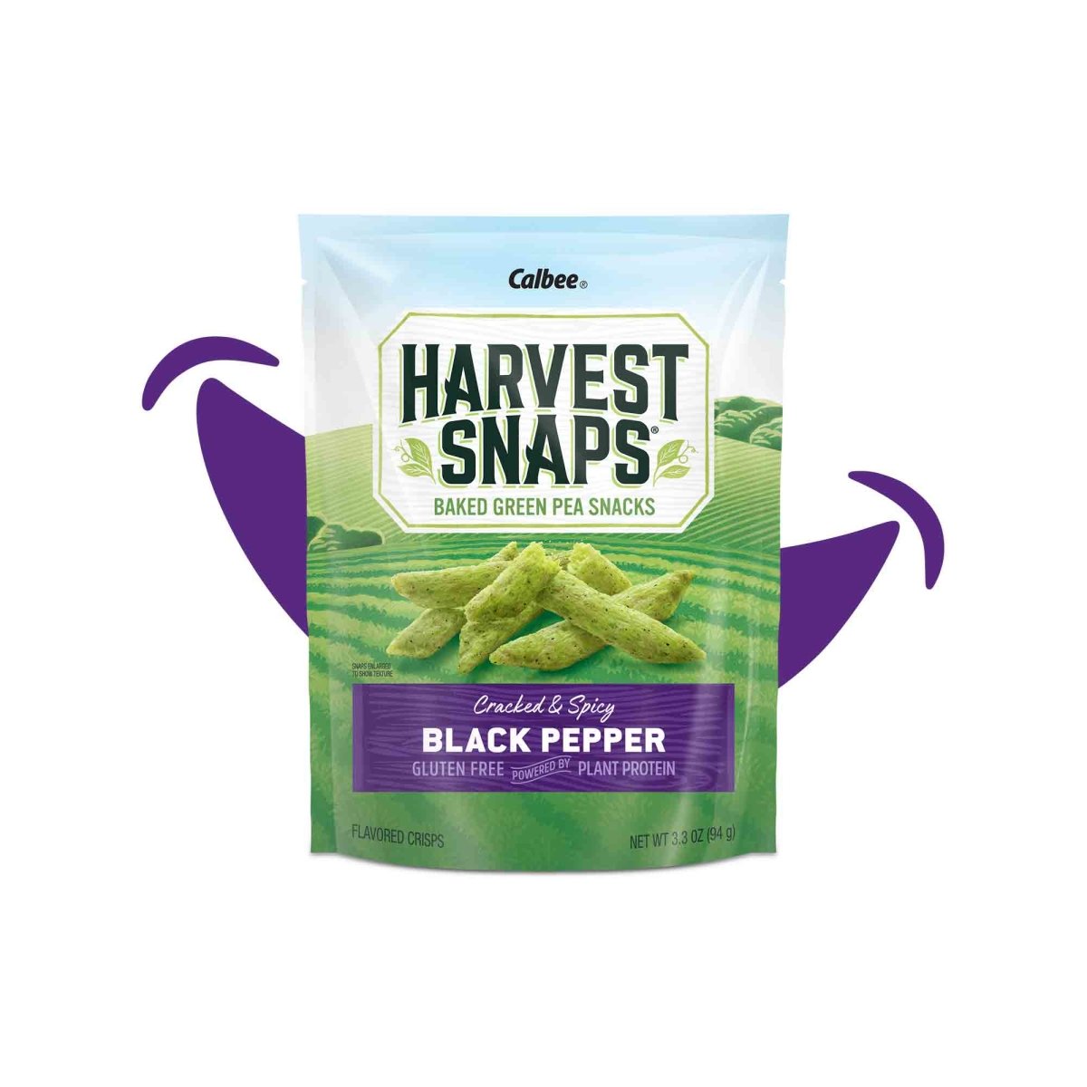 Snack Crisps Black Pepper - Calbee Harvest Snaps