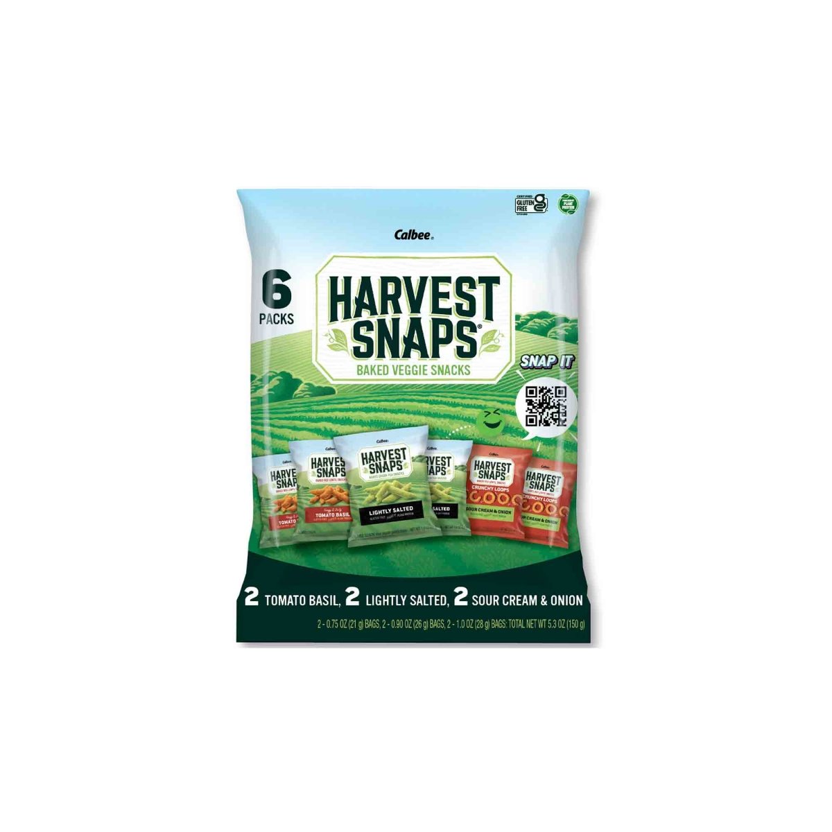 Snack Crisps Multi-Pack - Calbee Harvest Snaps