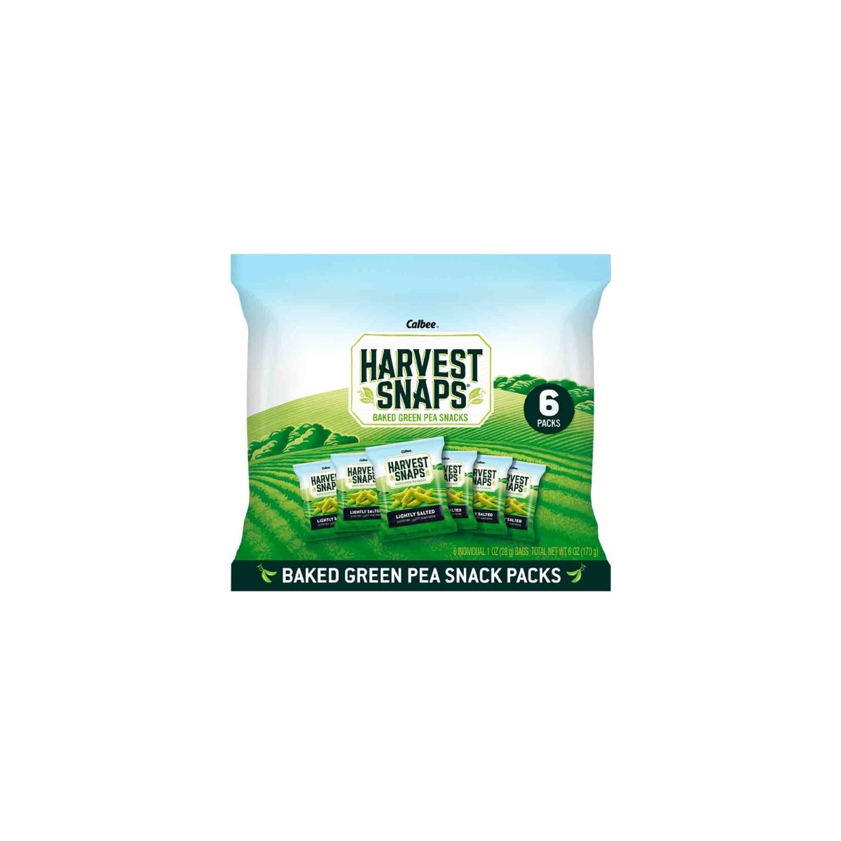 Snack Crisps Multi-Pack Lightly Salted - Calbee Harvest Snaps